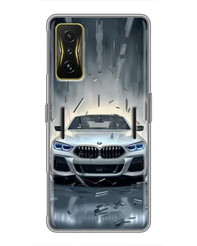 Чохол для Xiaomi POCO F4 GT з картинкою «BMW у світлі фар» Чохол для Xiaomi POCO F4 GT з картинкою «BMW у світлі фар»