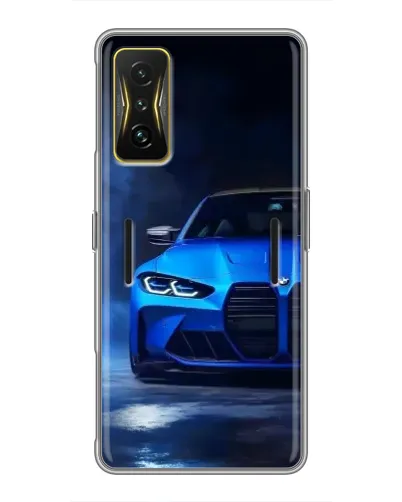 Чохол для Xiaomi POCO F4 GT з картинкою «Блакитна BMW M4» Чохол для Xiaomi POCO F4 GT з картинкою «Блакитна BMW M4»