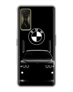 Чохол для Xiaomi POCO F4 GT з картинкою «BMW — погляд з темряви»
