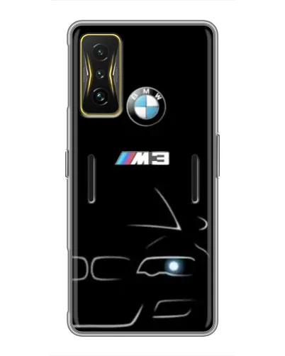 Чохол для Xiaomi POCO F4 GT з картинкою «Мінімалістичний принт BMW M3» Чохол для Xiaomi POCO F4 GT з картинкою «Мінімалістичний принт BMW M3»