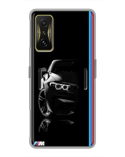 Чохол для Xiaomi POCO F4 GT з картинкою «Силует BMW в темряві» Чохол для Xiaomi POCO F4 GT з картинкою «Силует BMW в темряві»