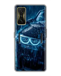 Чохол для Xiaomi POCO F4 GT з картинкою «BMW під дощем»