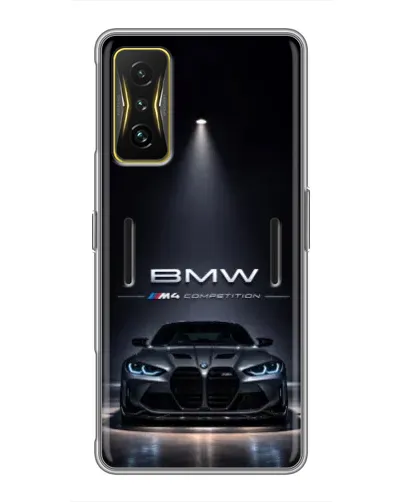 Чохол для Xiaomi POCO F4 GT з картинкою «BMW крізь нічне місто» Чохол для Xiaomi POCO F4 GT з картинкою «BMW крізь нічне місто»