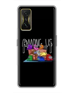Чохол для Xiaomi POCO F4 GT з картинкою «Логотип Among Us»
