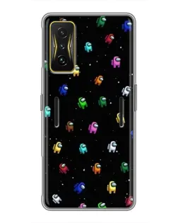 Чохол для Xiaomi POCO F4 GT з картинкою «Екіпаж Among Us»