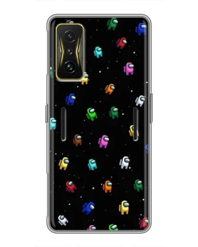 Чохол для Xiaomi POCO F4 GT з картинкою «Екіпаж Among Us»