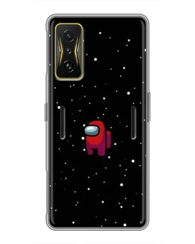 Чохол для Xiaomi POCO F4 GT з картинкою «Червоний Among Us»
