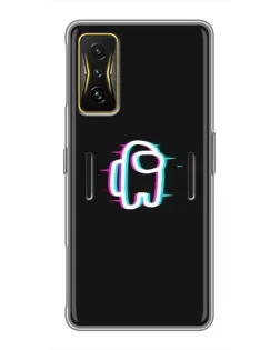 Чохол для Xiaomi POCO F4 GT з картинкою «Among Us неон»