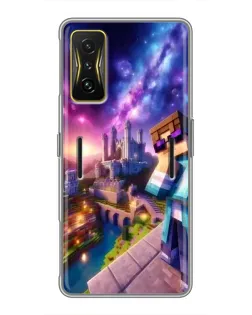 Чохол для Xiaomi POCO F4 GT з картинкою «Стів та космос»