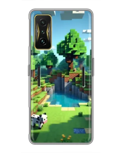 Чохол для Xiaomi POCO F4 GT з картинкою «Minecraft літній день»