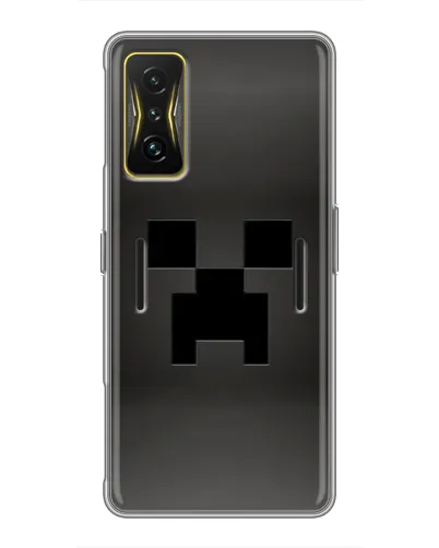 Чохол для Xiaomi POCO F4 GT з картинкою «Чорний кріпер градієнт»