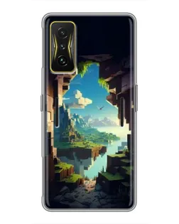 Чохол для Xiaomi POCO F4 GT з картинкою «Вид з печери»