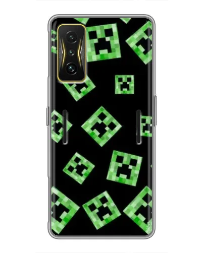 Чохол для Xiaomi POCO F4 GT з картинкою «Паттерн з кріперами»