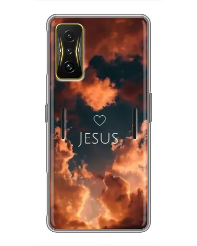 Чохол для Xiaomi POCO F4 GT з картинкою «Сяйво Імені Jesus»