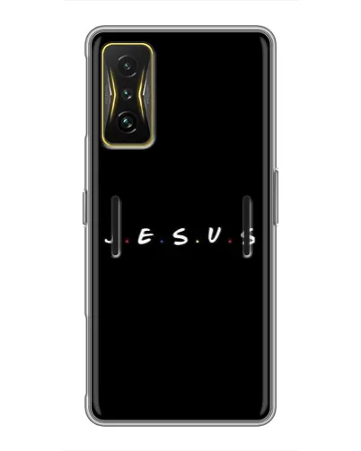Чохол для Xiaomi POCO F4 GT з картинкою «Крапки віри J.E.S.U.S.»