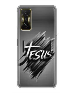 Чохол для Xiaomi POCO F4 GT з картинкою «Напис Jesus Graffiti»