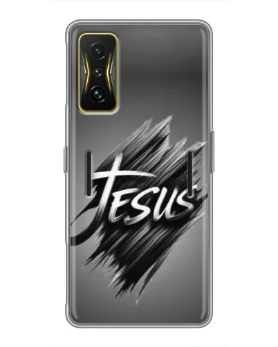 Чохол для Xiaomi POCO F4 GT з картинкою «Напис Jesus Graffiti»