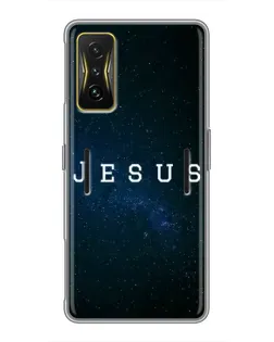 Чохол для Xiaomi POCO F4 GT з картинкою «Зоряне небо Jesus»