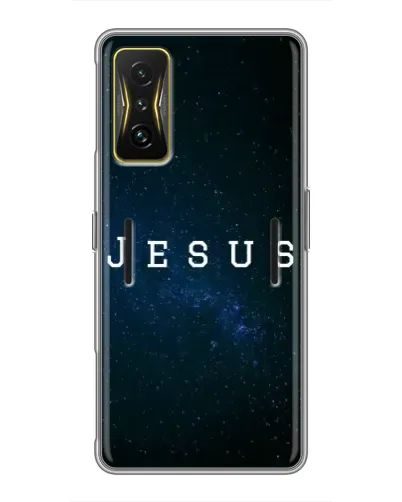 Чохол для Xiaomi POCO F4 GT з картинкою «Зоряне небо Jesus»