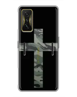 Чохол для Xiaomi POCO F4 GT з картинкою «Мілітарі Хрест»