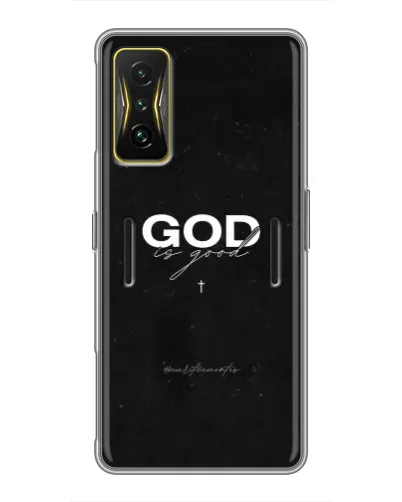 Чохол для Xiaomi POCO F4 GT з картинкою «GOD — Бог над усім»