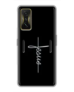 Чохол для Xiaomi POCO F4 GT з картинкою «Тонка лінія віри»
