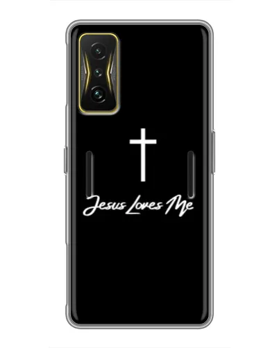 Чохол для Xiaomi POCO F4 GT з картинкою «Ісус любить тебе»