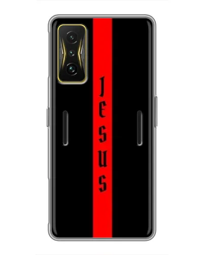 Чохол для Xiaomi POCO F4 GT з картинкою «Червона лінія віри»