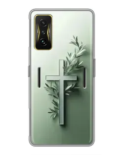 Чехол для Xiaomi POCO F4 GT с картинкой «Оливковая ветвь»