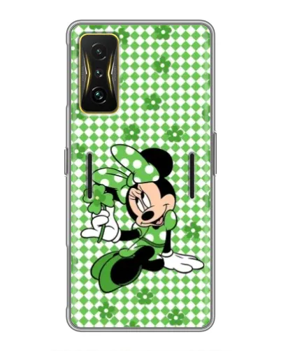 Чохол для Xiaomi POCO F4 GT з картинкою «Mickey в клітинку»