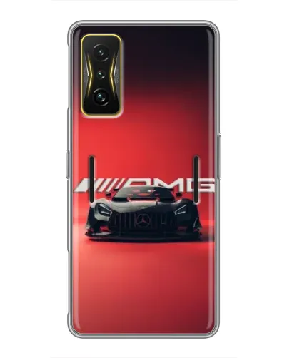 Чохол для Xiaomi POCO F4 GT з картинкою «Mercedes AMG — червона лінія»