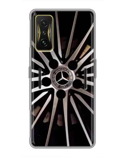 Чехол для Xiaomi POCO F4 GT с картинкой «Диск Mercedes»