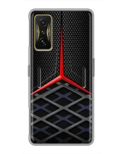 Чохол для Xiaomi POCO F4 GT з картинкою «Mercedes Carbon Grid»