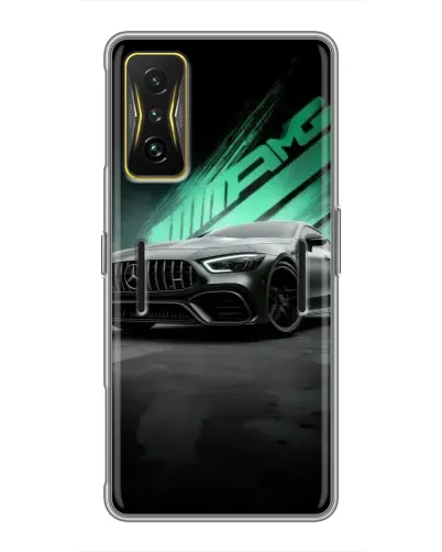 Чохол для Xiaomi POCO F4 GT з картинкою «Темний Mercedes AMG»