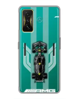 Чохол для Xiaomi POCO F4 GT з картинкою «Mercedes AMG Petronas»