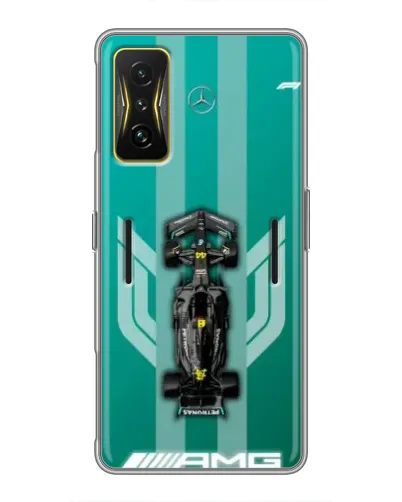 Чохол для Xiaomi POCO F4 GT з картинкою «Mercedes AMG Petronas»