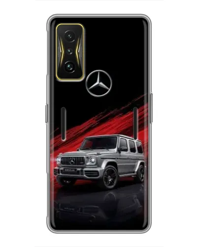 Чохол для Xiaomi POCO F4 GT з картинкою «Mercedes G-Class червоний»