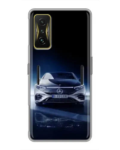 Чохол для Xiaomi POCO F4 GT з картинкою «Нічний Mercedes EQ»