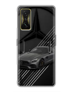 Чохол для Xiaomi POCO F4 GT з картинкою «Mercedes AMG — графіка»