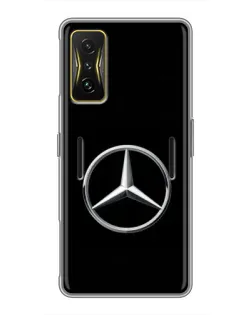 Чохол для Xiaomi POCO F4 GT з картинкою «Mercedes класичний лого»