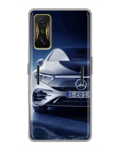 Чохол для Xiaomi POCO F4 GT з картинкою «Mercedes EQ — майбутнє»