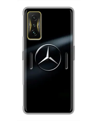 Чохол для Xiaomi POCO F4 GT з картинкою «Mercedes на металі»