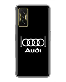 Чохол для Xiaomi POCO F4 GT з картинкою «Класичне лого Audi»