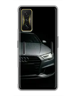 Чохол для Xiaomi POCO F4 GT з картинкою «Audi — деталізація кузова»