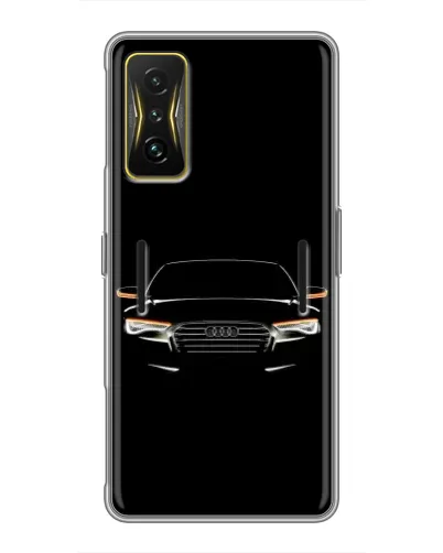 Чохол для Xiaomi POCO F4 GT з картинкою «Audi — нічний контур»