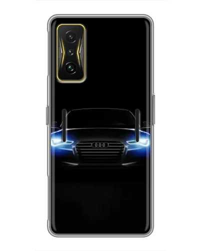 Чохол для Xiaomi POCO F4 GT з картинкою «Audi в неоні»