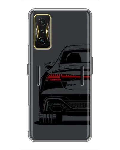 Чохол для Xiaomi POCO F4 GT з картинкою «Задня частина Audi — арт»