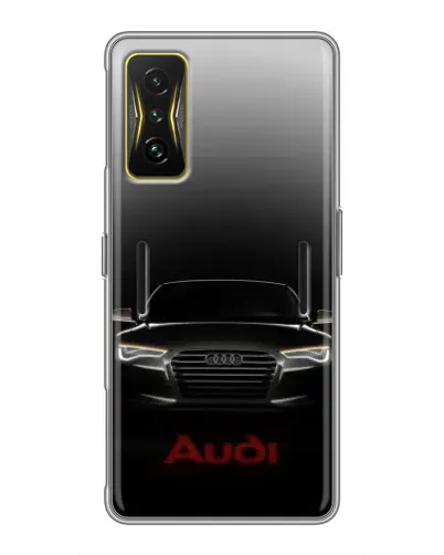 Чохол для Xiaomi POCO F4 GT з картинкою «Audi — градієнтний контур»