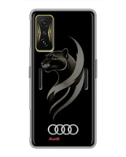 Чохол для Xiaomi POCO F4 GT з картинкою «Графіка — пантера та Audi»