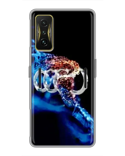 Чохол для Xiaomi POCO F4 GT з картинкою «Енергія лого Audi»